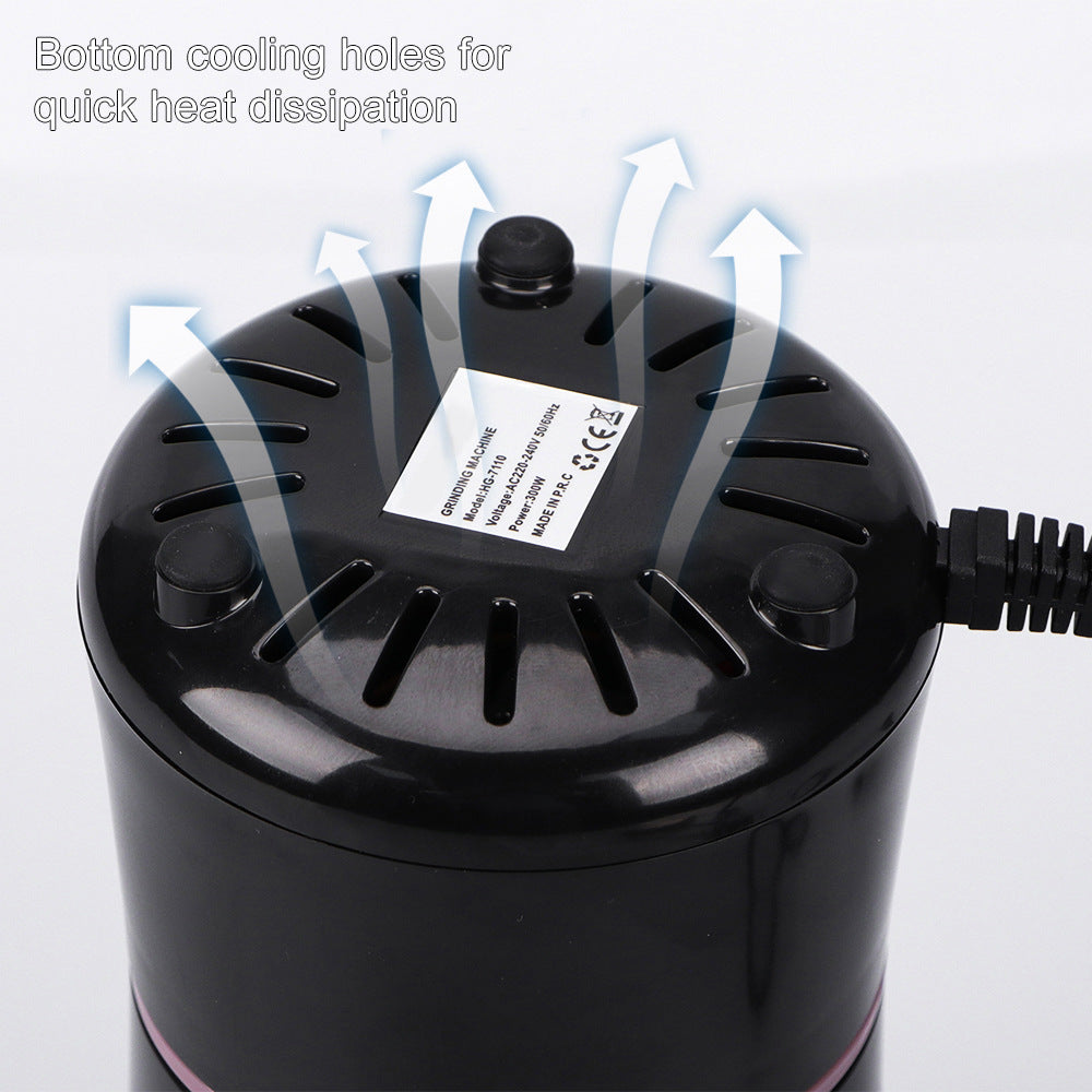 Spot European regulation foreign trade portable bean grinder home automatic coffee bean powder machine grinder dry grinder
