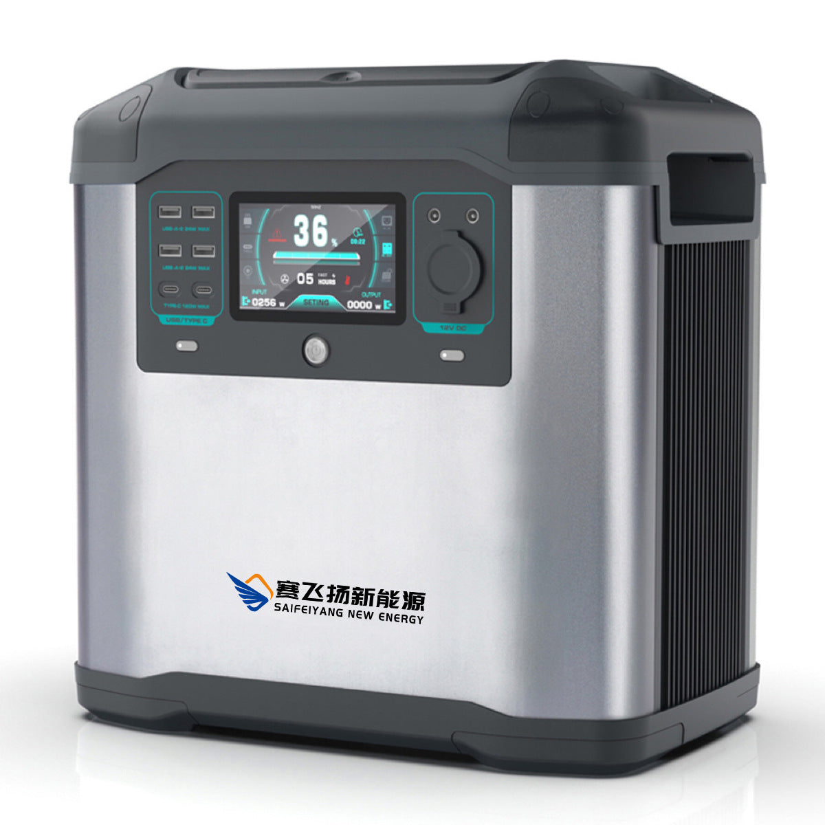 Outdoor power supply: 2000W large-capacity power storage, portable mobile standby emergency power station, night market stall, RV