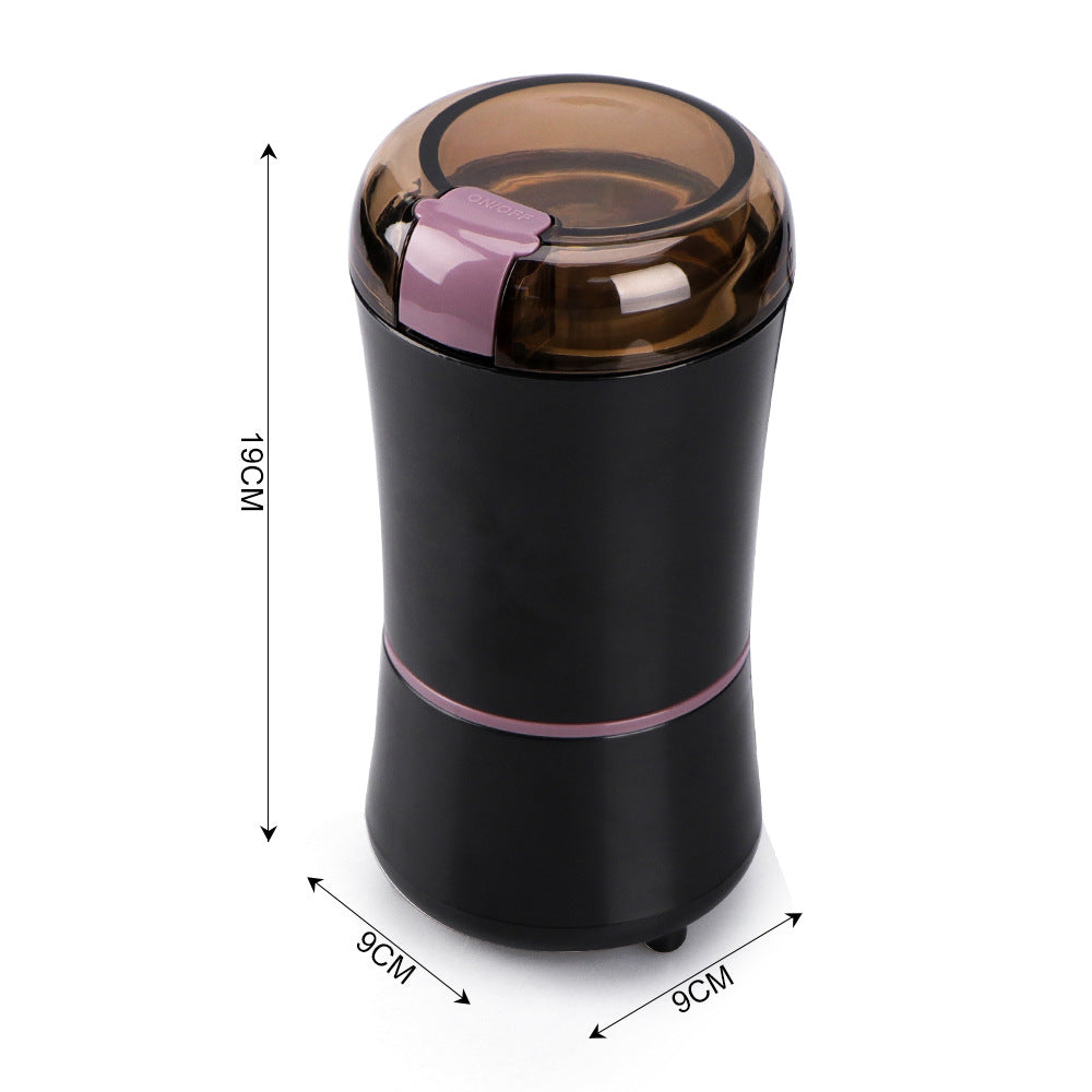 Spot European regulation foreign trade portable bean grinder home automatic coffee bean powder machine grinder dry grinder